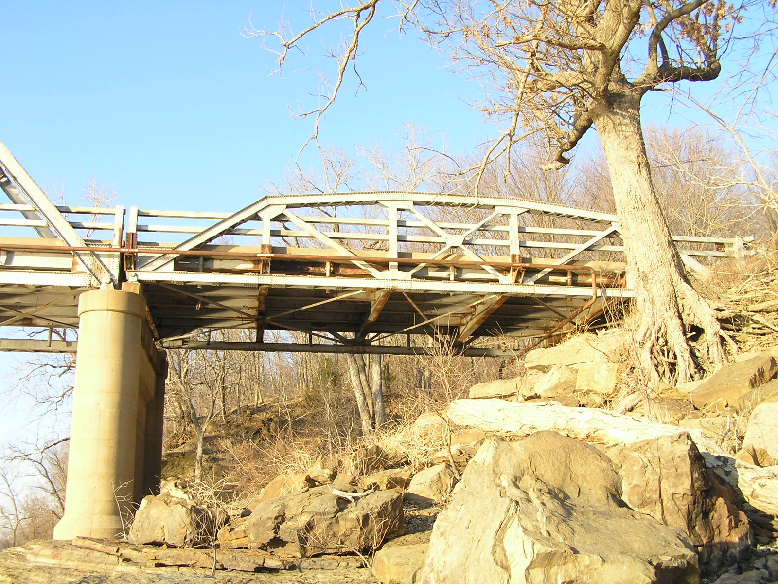 OK 51 Bridge Crossing Lake Ft